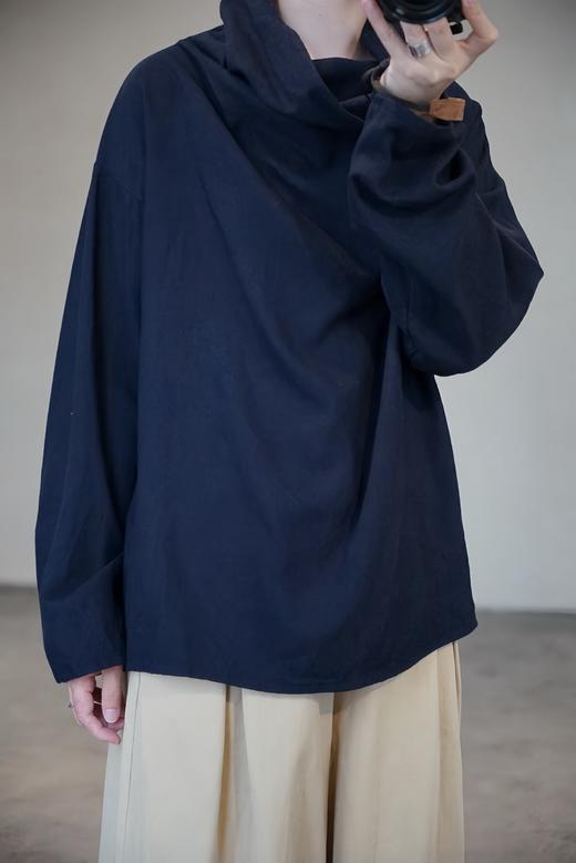 elsa esturgie2色堆领上衣 商品图3