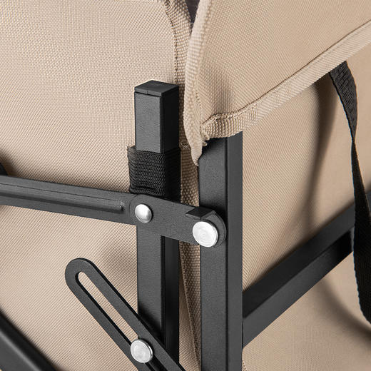 【自营】 外交官Diplomat 翻斗露营折叠车 露营车 双层布兜 前轮万向 轻松折叠 内兜80L/拓展113L 商品图4