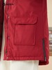 波顿女士冬季红色美式休闲工装中长款羽绒服LC732522 商品缩略图4