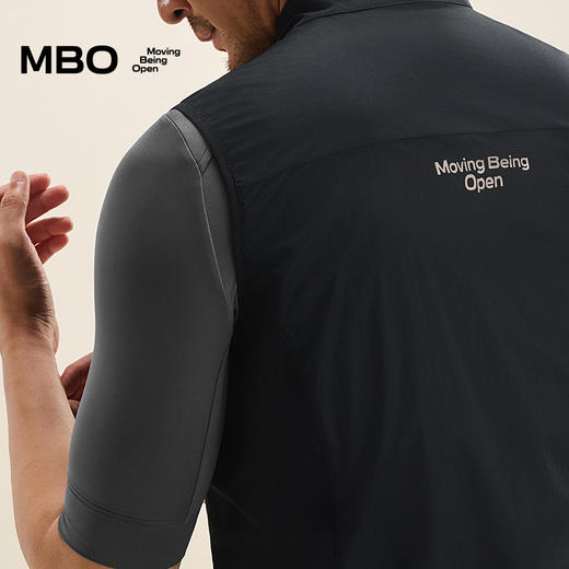 MBO男子骑行马甲CLV32A 25年四季款时尚多功能防风马甲 商品图7