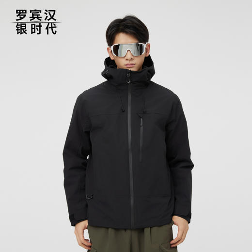 心选丨罗宾汉男女同款熔岩双壳三防冲锋衣（防水 防油 防污） 商品图2