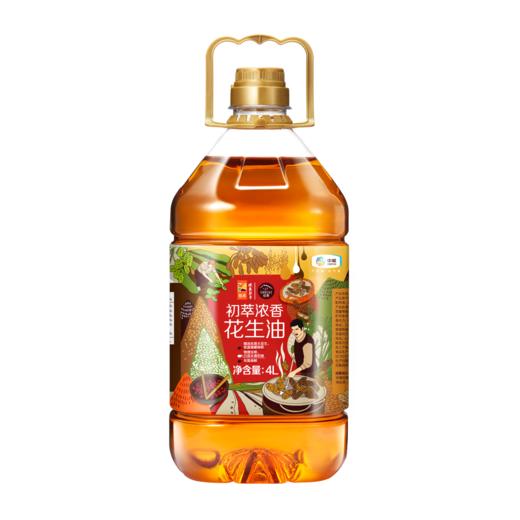 中粮初萃浓香花生油4L 商品图2