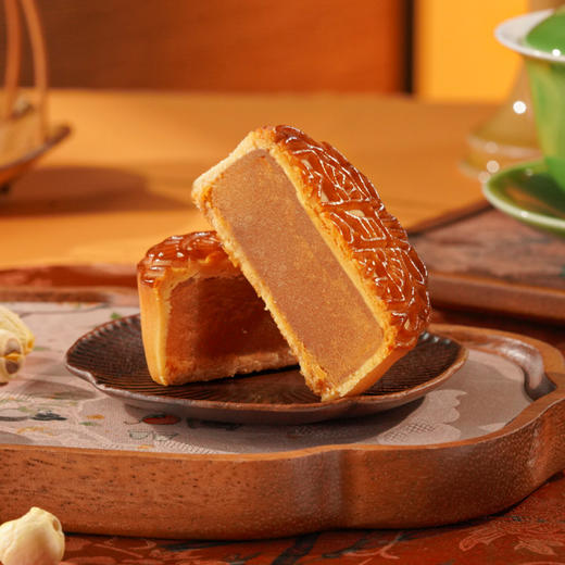 广州酒家非凡臻品月饼礼盒805g 蛋黄 果仁广式月饼送礼团购 中秋月饼 商品图3