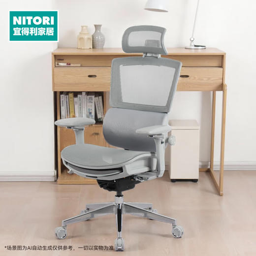 【家具】电脑椅办公椅电竞椅透气舒适按摩工作椅N-Luxe 商品图0