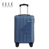 ELLE HOMME经典款拉链行李箱EH2019-蓝色20寸 商品缩略图1