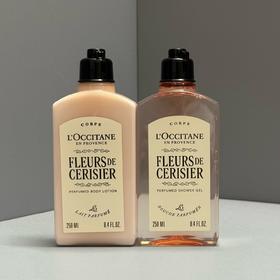 新版欧舒丹樱花身体乳/沐浴露