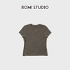 ROMI STUDIO“简约舒适”加绒磨毛贴身小版圆领T恤 RWCASG5690 商品缩略图1