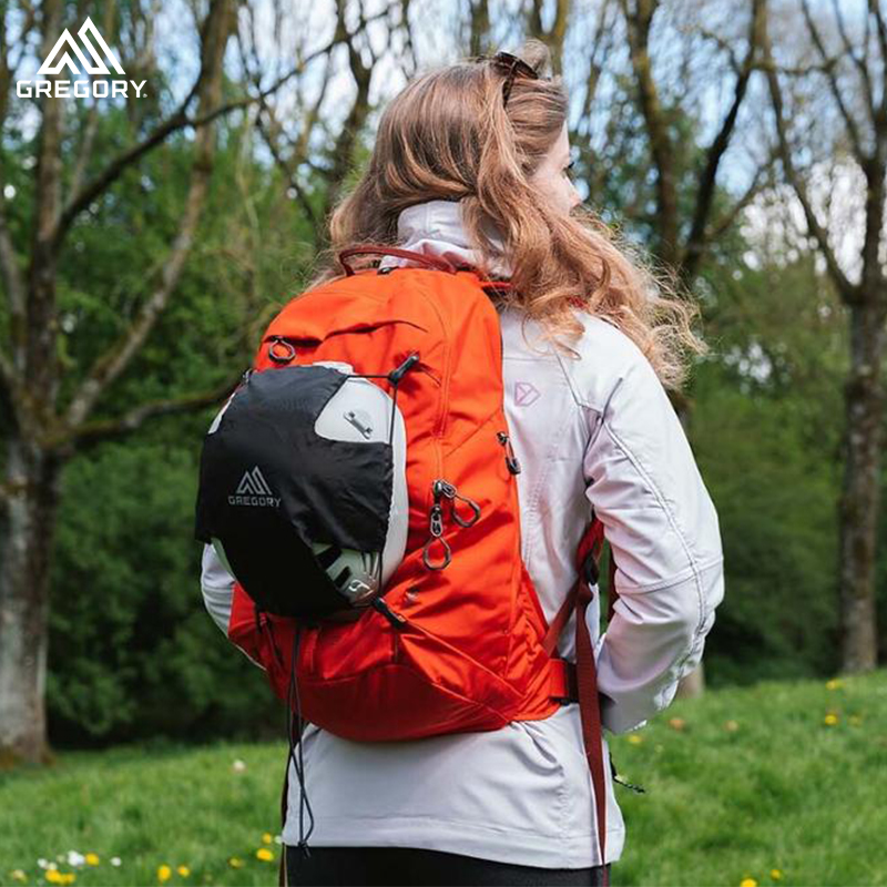 GREGORY格里高利Packable Helmet Holder可折叠骑行头盔支架网兜