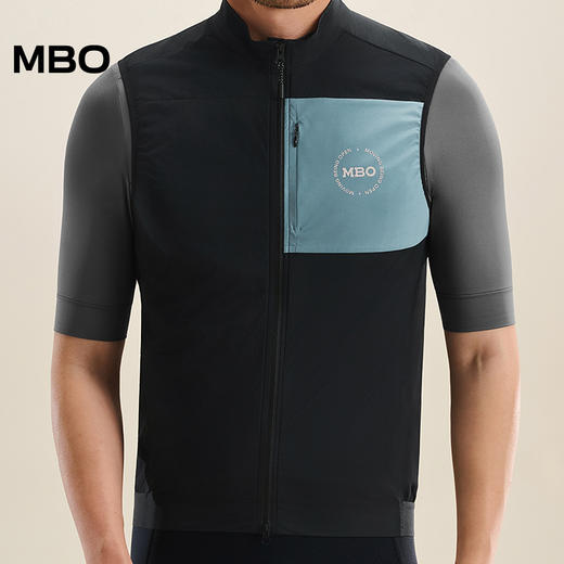 MBO男子骑行马甲CLV32A 25年四季款时尚多功能防风马甲 商品图8