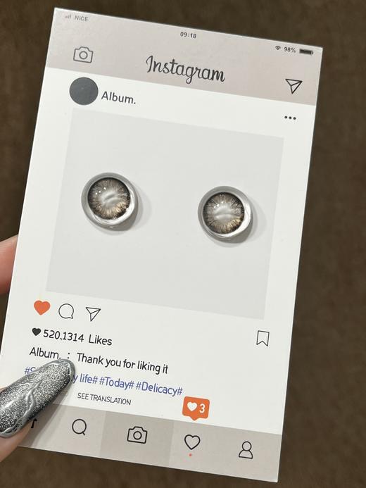 Huohuocon品牌日抛-黑王蛇凝视10/片一盒 商品图5