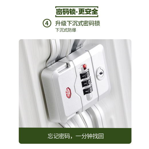 洛克兰遇见系列铝框箱CRX101C白色/黑色—rxs 商品图6