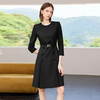 IWY/黑色西装连衣裙女秋季新款高级感职业装西服裙工作服Q1468 商品缩略图2