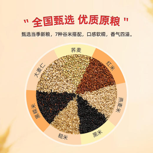 免泡七色糙米 软糯好吃 含有多种矿物质以及维生素B 商品图2