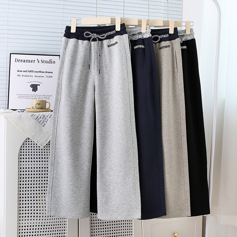 【45.9元/条起】秋季亲子裤运动卫裤阔腿裤儿童裤子中大童男童女童休闲裤