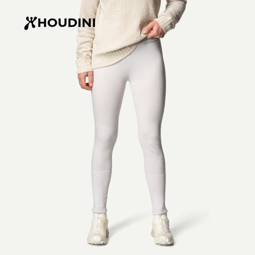 HOUDINI胡丁尼 Long Power Tights 魔术裤 女保暖抓绒紧身打底裤126884 商品图5