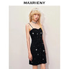 MAXRIENY【银河精灵-商场同款】精致华丽感满钻吊带连衣裙显瘦法式(货号:MC85DR367) 商品缩略图2