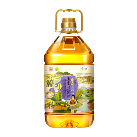 中粮初萃零反式玉米胚芽油4L 商品图1