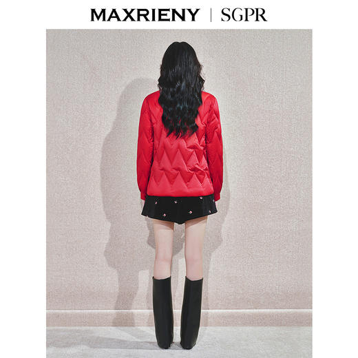 MAXRIENY2024冬时尚百搭女士羽绒服短款保暖小个子冬季外套加厚(货号:MS85DC754) 商品图3