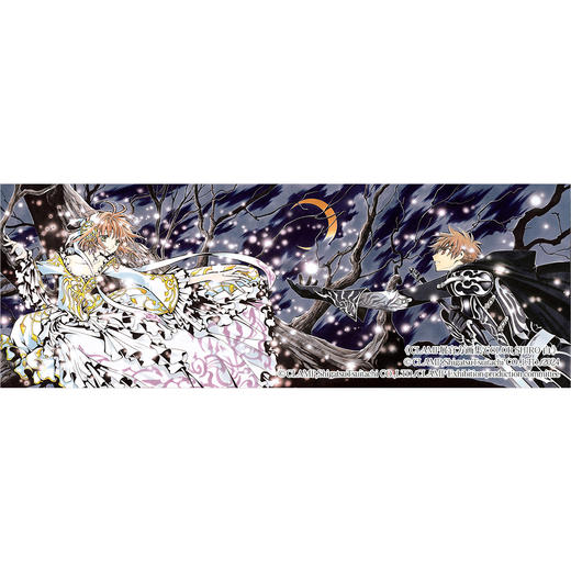 现货+实拍！满100元加赠1张天角纪念卡【双册特典版】CLAMP展官方画集黑白套装附2张冷烫工艺包边色纸+随书赠品：复制画卡《黑》《白》各3款 COLOR KURO SHIRO 商品图7