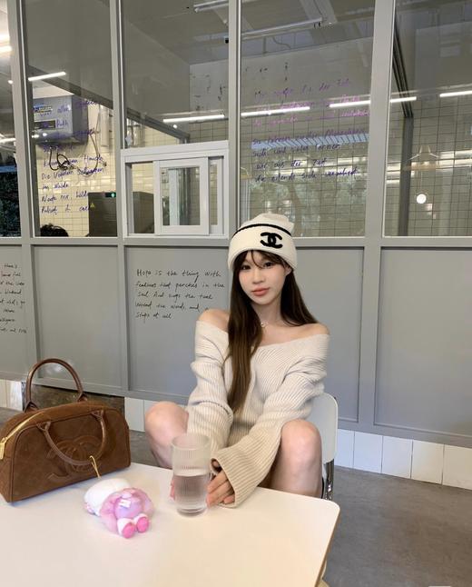 香奈儿 针织冷帽🧶  自带氛围感 〰️（ZT*COCO） 商品图9