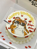 多款式~虎哥虎虎生威手绘小动物卡通蛋糕-低糖处理无添加 商品缩略图0