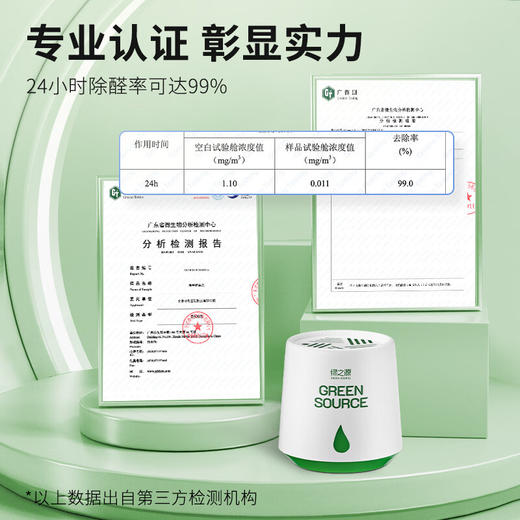 绿之源 除醛魔盒 220g/罐*4 商品图4