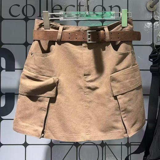 NC复古工装皮带半身裙50716夏季251612233236 商品图0