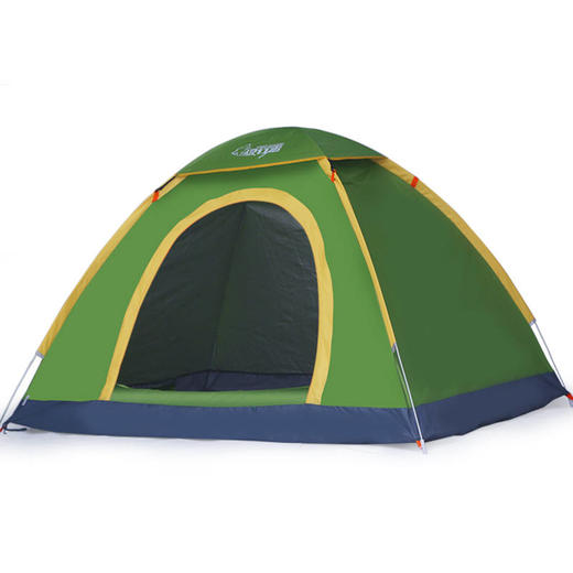 狼行者 速开全自动帐篷户外家庭套装防晒帐篷野营露营 蓝色 商品图2