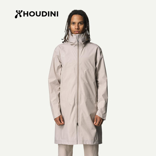HOUDINI胡丁尼One Parka II代 唯衣男春秋防风防水保暖派克大衣冲锋衣810039 商品图1