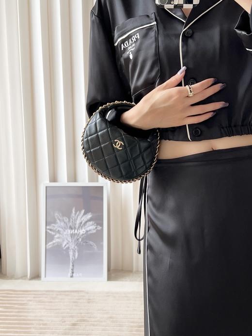 香奈儿 23C 早春度假系列 pouch圆圈链条手拿包 呼啦圈（LZ） 商品图2