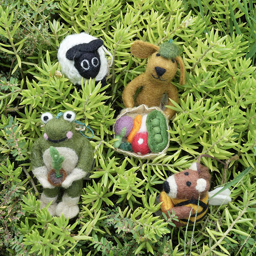 北京仓｜Felt So Good-Dom the Gardening Dog-园丁小狗 羊毛毡 挂件［英国设计师］ 商品图6