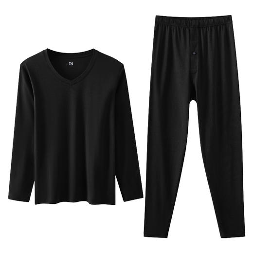 爱帝男士亲肤抑菌优可丝高弹保暖打底内衣套装 商品图9