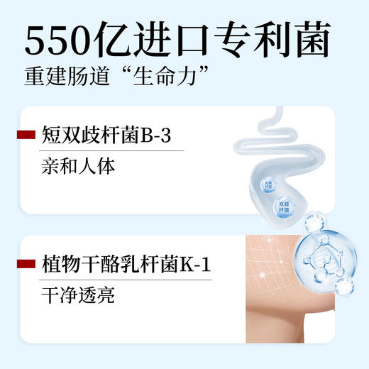 松生轻美人550亿即食益生菌粉1.5g*15袋/盒 商品图2