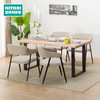  餐厅简约布艺休闲椅餐椅 伊吉2 商品缩略图0