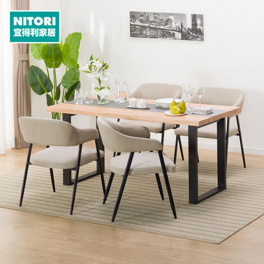  餐厅简约布艺休闲椅餐椅 伊吉2 商品图0