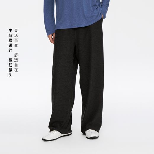 oneup磨毛弹力运动直筒长裤 商品图1