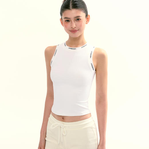 Ariseism 美式复古设计感工字背心女夏季新款修身上衣 商品图3