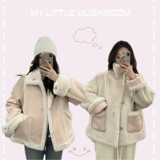 现货 阿尔卑斯 冬日限定氛围 麓皮机车外套 商品图1