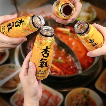 杏氧甘肃敦煌特产杏皮茶植物饮料0脂0添加 310g*10瓶箱装  /水饮冲调 /饮料 /果蔬汁/饮料 商品图1