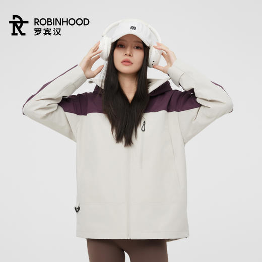 心选丨罗宾汉男女同款熔岩双壳三防冲锋衣（防水 防油 防污） 商品图4