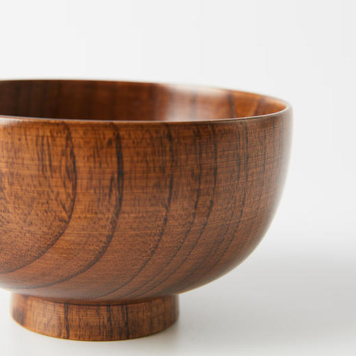  木碗餐具家用原木实木酸枣木饭碗汤碗 商品图7
