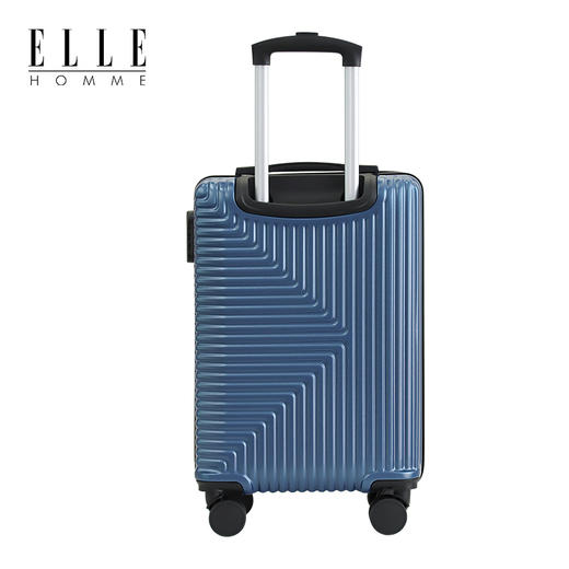 ELLE HOMME经典款拉链行李箱EH2019-蓝色20寸 商品图2