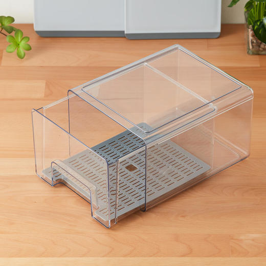  冰箱抽屉式收纳盒保鲜盒透明盒 商品图4