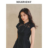 MAXRIENY2024年新中式提花花苞连衣裙美拉德穿搭(货号:MS85DR078) 商品缩略图2