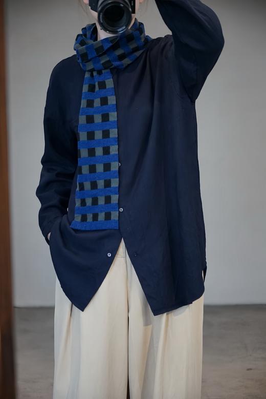 elsa esturgie 2色宽松版型羊毛薄衬衫 商品图6