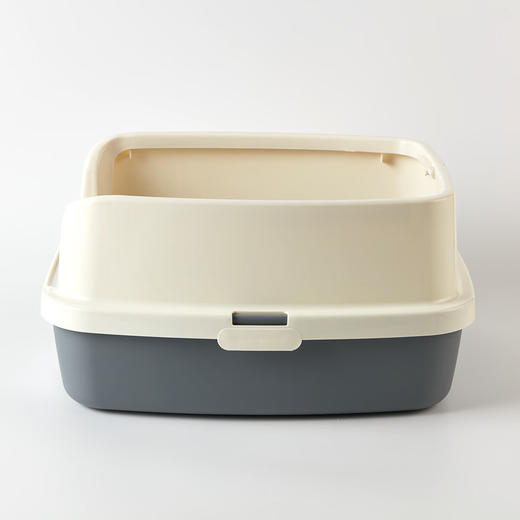  豆腐猫砂猫砂盆防溅开放式猫厕所简易猫屎盆带铲子 商品图7