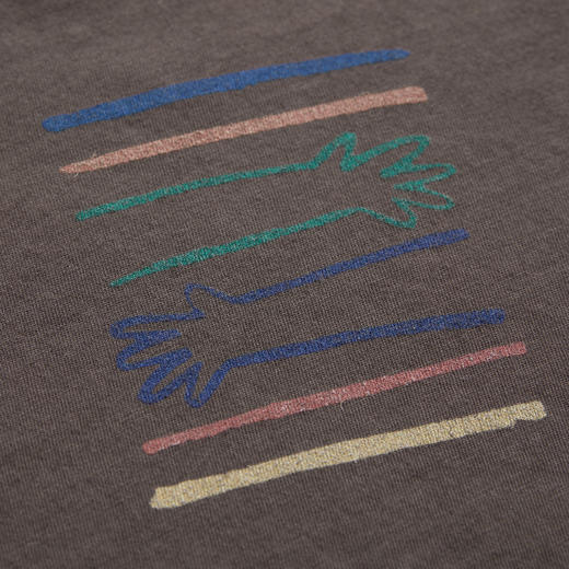 ROMI STUDIO“轻盈自在”100棉撞色明线微弹圆领长袖上衣RWCAS64994 商品图3