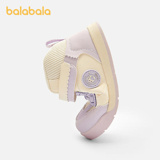 巴拉巴拉童鞋儿童板鞋男女童学步鞋鞋子2025新款春秋加绒休闲鞋潮 商品图2