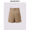 MAXRIENY2024简约摩卡色短裤(货号:MS85PA030) 商品缩略图3