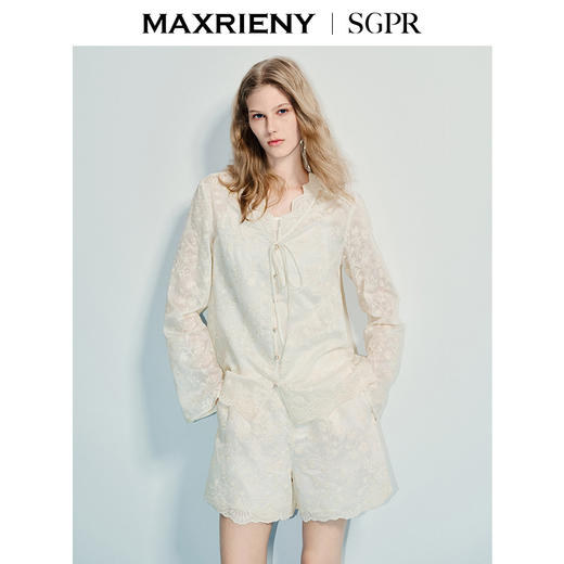 MAXRIENY【商场同款】2025秋衬衫(货号:MU86TP277) 商品图0